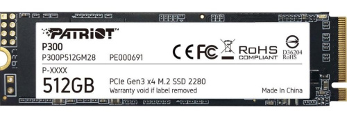 Накопичувач SSD PATRIOT P300P512GM28 в Notebooker.ua
