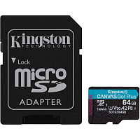 Карта пам'яті KINGSTON Canvas Go Plus 170R (SDCG3/64GB) в Notebooker.ua