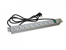Блок розеток 19", 8x220V 16A, 1U 25.D0150P3 в Notebooker.ua