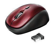 Trust YVI WIRELESS MOUSE RED (19522) в Notebooker.ua
