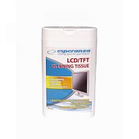 Засіб для чищення ESPERANZA Wet Screen Cleaning Tissues (ES106) в Notebooker.ua