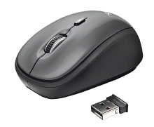 Trust YVI WIRELESS MOUSE BLACK (18519) в Notebooker.ua