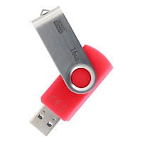Флеш-накопичувач GOODRAM 16GB UTS2 red USB 2.0 (UTS2-0160R1R11 ) в Notebooker.ua