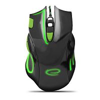 Esperanza Mouse  MX401 HAWK Black-Green (EGM401KG) в Notebooker.ua