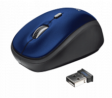 Trust YVI WIRELESS MOUSE BLUE (19663) в Notebooker.ua