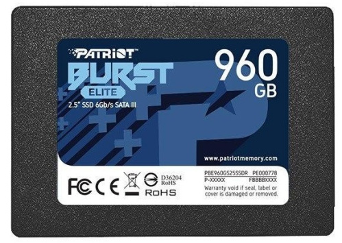 Накопичувач SSD PATRIOT PBE960GS25SSDR в Notebooker.ua